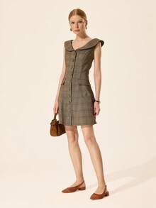 CUCCOO BASICS 女鞋经典简约时尚女平底鞋网眼拼接女鞋优雅高贵服饰 - 飛織淺棕色 - 查看 3