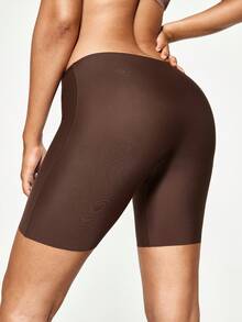 SHEIN 3pcs High Waist Solid Color Shorts For Women - Multicolor - View 3