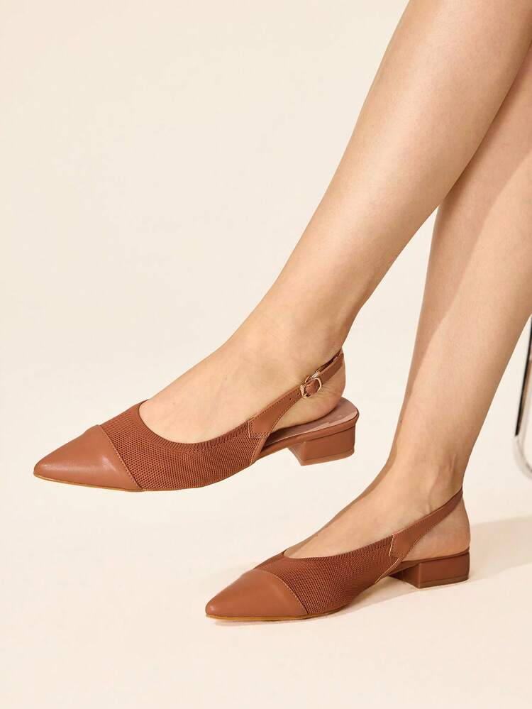 CUCCOO BASICS Women's Shoes Classic Simple Fashion Women's Flat Shoes Net Splicing Women's Shoes Elegant Elegant Wear