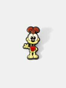 GARFIELD | SHEIN A Set Of New Creative Cartoon Animal Pattern Brooches, IP Joint Design, Cute Personalized, Simple And Generous, Can Also Be Used As Accessories, Suitable For Various Parties, Concerts, Festivals, Exquisite Gifts - Multicolor - View 3