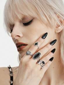 MortiRose Ring Set - Multicolor - View 3