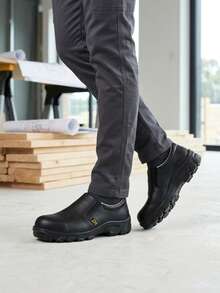 Men Work & Utility Shoes - Black - View 4