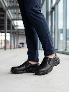 Men Work & Utility Shoes - Black - View 3