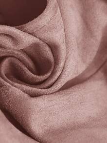 Brillora Chaleco abrigo con detalle de tachuelas y dobladillo con flecos para otoño/invierno - Rosa - Ver 8