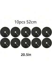 10PCS Round Non Woven Breathable Moisture Retention Cold Lawn Root Guard Block Green Barrier Mat For Garden Yard Tree Winter All Season Popular Control Fabric - Multicolor - View 14