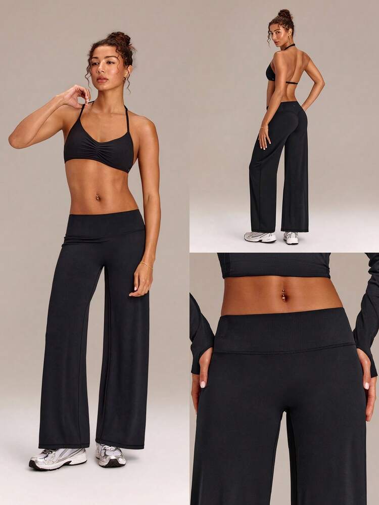 29" FeatherFit™-Air Body Flow Peakbum Tummy Control Scrunch Butt Workout Petite Pants With Back Pocket Training Gym Fitness Daily Active Wear