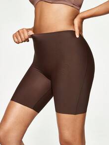 SHEIN 3pcs High Waist Solid Color Shorts For Women - Multicolor - View 12