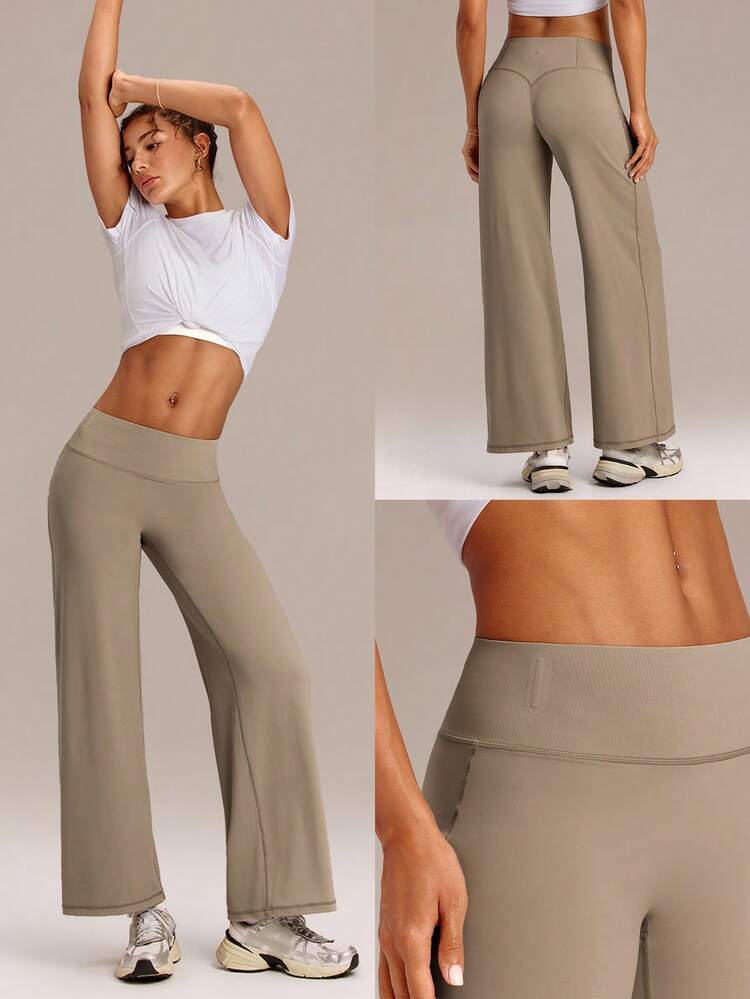 29" FeatherFit™-Air Body Flow Peakbum Tummy Control Scrunch Butt Workout Petite Pants With Back Pocket Training Gym Fitness Daily Active Wear