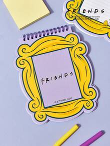 FRIENDS X POKOJA LAND 1 Colorful Memo Pad American TV Series Theme Spiral Notebook - one-size - View 4