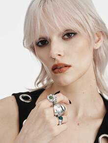 MortiRose Ring Set - Multicolor - View 3