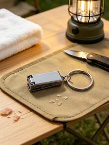 Foldable Mini Nail Clipper, Portable Single Nail Cutter, Nail Trimming Tool - Silver - View 5
