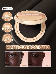SHEGLAM Lock & Go Long-Lasting Cushion Foundation (Refill)-Cocoa - Cocoa - View 1