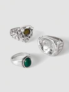 MortiRose Ring Set - Multicolor - View 6