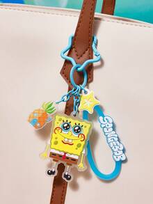 SpongeBob SquarePants | SHEIN Decorative Keychain, Bag Hanger - Multicolor - View 3