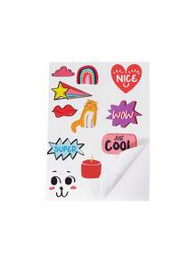 40/50 Hojas de Papel Vinilo Adhesivo Imprimible PET A4, Para Impresoras de Inyección de Tinta, Papel Adhesivo Blanco Mate Impermeable, Tamaño 8.3 X 11.7 Pulgadas - Secado Rápido & Fuerte Adhesión de Tinta - mate - Ver 2
