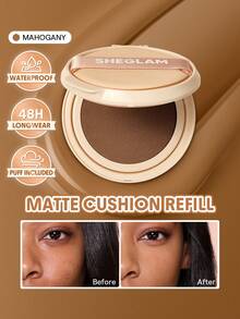 SHEGLAM Lock & Go Long-Lasting Cushion Foundation (Refill)-Mahogany - Mahogany - View 1