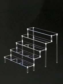 1 Set Acrylic Dessert Display Stand, Cupcake Stand, Snack Stand, Buffet Dessert Table, Birthday Party, Wedding Tabletop Display, Wedding Decor, Wedding Party Supplies, Wedding Cake Stand - Multicolor - View 9