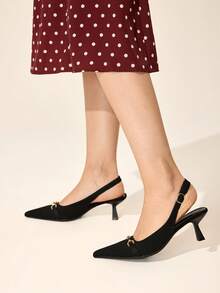 CUCCOO BASICS Women's Fashion High Heel Shoes - Black - View 7