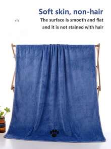 1/2/4pcs Pet Towels, Quick-Drying Microfiber, Absorbent Towels, Pet Bath Towels, Dog Scrubbing Towels, Embroidered Process. - Multicolor - View 6