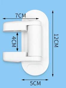 1pc Door Stopper With Non-Slip Lock, Suitable For Household Use, No Need To Sew On Door, Portable And Secure Door Handle Lock (Random Color And Style) - Multicolor - View 15