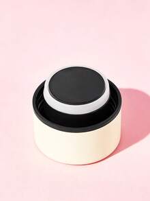 THE POWERPUFF GIRLS X SHEIN 500ml /16 Oz 真空隔熱不鏽鋼杯，1個防漏蓋，適用於熱飲/冷飲，適用於大多數杯架 - 米色 - 查看 5