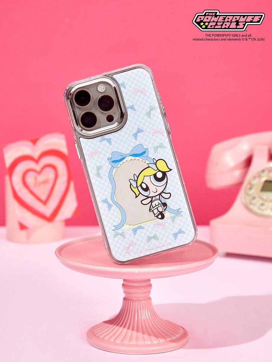 THE POWERPUFF GIRLS X Joivida 1 Ốp lưng điện thoại 2 trong 1 in hình nhân vật anime - Nhiều màu - Xem 1