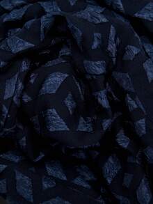 Nöista Women's All-Over Print Casual Versatile Daily Travel Long Pants - Navy Blue - View 9