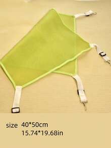 1PC 4 Seasons Pet Hammock Breathable Mesh Cat Bed Summer Hanging Bed For Cage Adjustable Cat Swing Hanging Pouch Small Animal Sleeping Nest - one-size - View 7