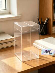10入組透明PVC禮品盒 5x5x6cm 7cm 8cm 12cm 13cm 20cm 多尺寸透明塑膠伴手禮盒 批發適用於婚禮、聖誕節、巧克力、糖果、蘋果、小企業活動用品 - 透明 - 查看 1