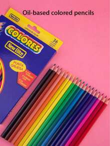 1Set 12 18 24 36 48 Vibrant Multicolor Pre Sharpened Colored Pencils Set For Students Adults Drawing Sketching Coloring Blending Shading Art Supplies Ideal Halloween Christmas New Year Gift Back To School Teens Artists School Supplies Must Haves - multicolor - View 10
