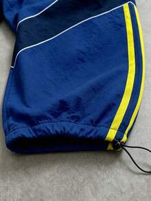 Sport MetroGents Pantalones largos deportivos de bloques de color y patchwork para hombre, gimnasio - Multicolor - Ver 4