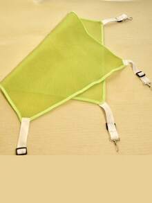 1PC 4 Seasons Pet Hammock Breathable Mesh Cat Bed Summer Hanging Bed For Cage Adjustable Cat Swing Hanging Pouch Small Animal Sleeping Nest - one-size - View 4