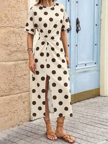 L, Women's Summer Clothes, Summer Dress, Beachwear, Casual Dress, Vacation Clothes, Work Clothes, Country Concert Clothes, Office Clothes, Women's Summer Clothes - 灰色 - 查看 6