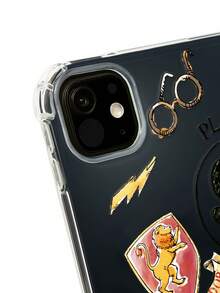 HARRY POTTER X SHEIN Funda protectora con placa protectora anti-caída con patrón - Multicolor - Ver 3
