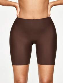 SHEIN 3pcs High Waist Solid Color Shorts For Women - Multicolor - View 4