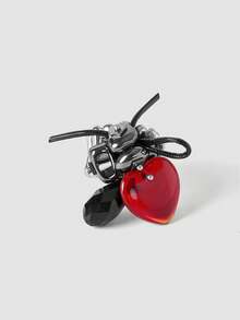 MortiRose Silver Sweet Cool Open Ring Fashion Spice Girl Style Love Jewelry - Silver - View 2