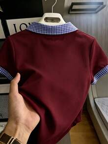 Resyla 女款夏季休閒獨角獸刺繡POLO領短袖T恤 - 彩色 - 查看 2