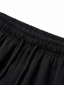 Gym Rark Pantalones de 3/4 para hombre para deportes, correr, entrenamiento y uso al aire libre en todas las estaciones, gimnasio - Negro - Ver 6