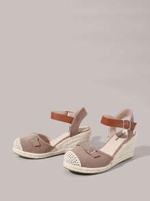 Styleloop 女款楔形跟厚底鞋 - 卡其色 - 查看 2