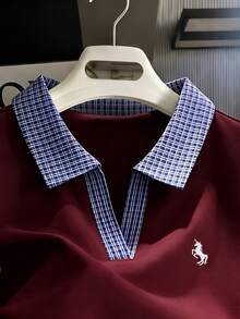 Resyla 女款夏季休閒獨角獸刺繡POLO領短袖T恤 - 彩色 - 查看 3