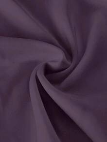SHEIN EZwear 女款 2 件組黑色紫色七分緊身休閒內搭褲，適合夏季健身房穿著 - 彩色 - 查看 3
