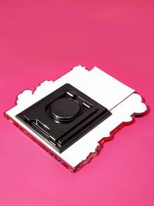 Betty Boop x SHEIN Miss Betty Photo Frame Holder Refrigerator Sticker, Acrylic Photo Frame, Suitable For 2 * 3.4 Inch Photo Display, With Refrigerator Sticker, Gifts, Gift Ideas - Multicolor - View 3