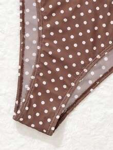 Bonvoyette Summer Hot-Selling Polka Dot Pattern Design Fashionable Beach Girl Two-Piece Bikini - Multicolor - View 8