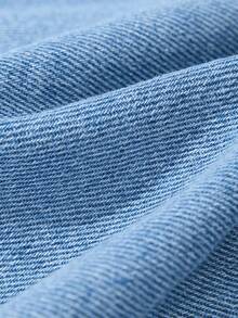 GlowEve CURVE Pantalones cortos de mezclilla lavada vintage para mujer talla grande primavera verano - Lavado ligero - Ver 6