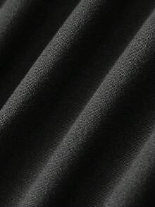 SHEIN EZwear 女款 2 件組黑色紫色七分緊身休閒內搭褲，適合夏季健身房穿著 - 彩色 - 查看 9
