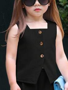 SHEIN Little Byeori 男童简约纯色小写字母撞色纹理深灰色短袖T恤搭配乳白色工装裤套装，休闲学院风，舒适时尚，简约实用，百搭柔软面料，适合日常穿着，适合上学，适合旅行，适合户外运动，适合春、夏、秋、冬四季，夏季穿搭，Y2K风格，度假潮流，2026春夏街头风，酒红色，假日复古波西米亚风，节日派对，可爱生日男孩，低调休闲舒适 - 彩色 - 查看 4