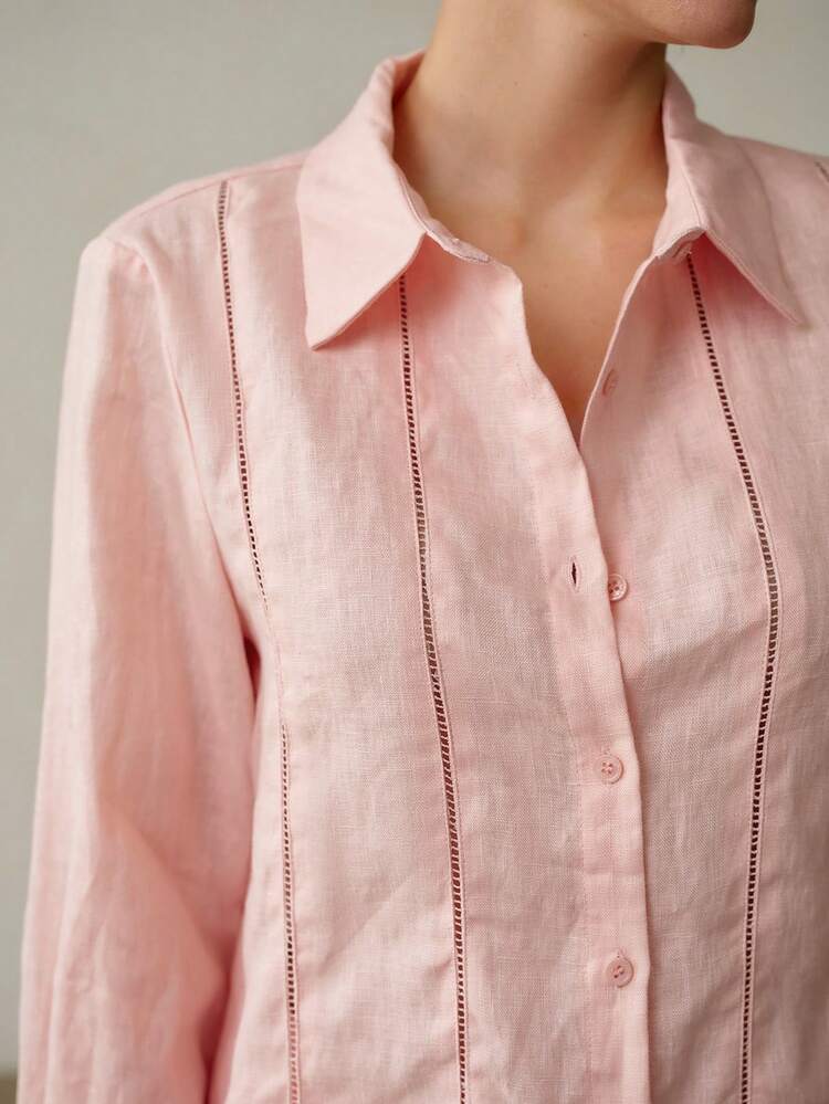 WOMEN'S SPRING/SUMMER COMFORTABLE LINEN SHIRT