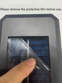 Outdoor Solar Light, Powerful Solar Wall Light/Street Light, Solar LED Light With Sensor - black - View 11