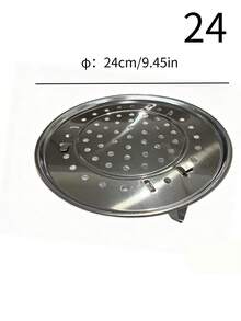 Zazumi Universal Stainless Steel Steamer With Detachable Legs, Cooking Steaming Pan And Pot Accessory, Multi-Functional Steaming Rack For , Grinding And Scratch-Proof Round Cooling Rack, Steamer Rack For Kitchen Thick Cookware Tool Seafood Boil - Silver - View 20