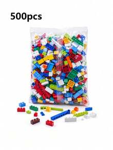 MINKOJA Bulk Small Loose Building Blocks 300-1500PCS, DIY Compatible Bricks, Educational Birthday Gift - Multicolor - View 9